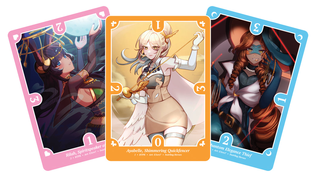 Swirling Heroes Character Pack - Ayabelle, Rilah, & Iciali