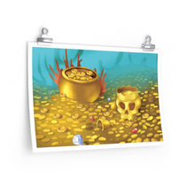 Load image into Gallery viewer, &quot;Treasure&quot; Poster • Artwork from Gosh Darn Bubbles!
