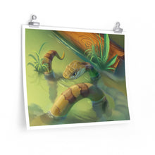 Load image into Gallery viewer, &quot;Sneaky Snake&quot; Poster • Artwork from Gosh Darn Bubbles!
