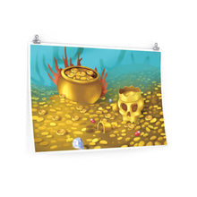 Load image into Gallery viewer, &quot;Treasure&quot; Poster • Artwork from Gosh Darn Bubbles!

