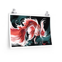 Load image into Gallery viewer, &quot;Betta Bet on Betta&quot; Poster • Artwork from Gosh Darn Bubbles!
